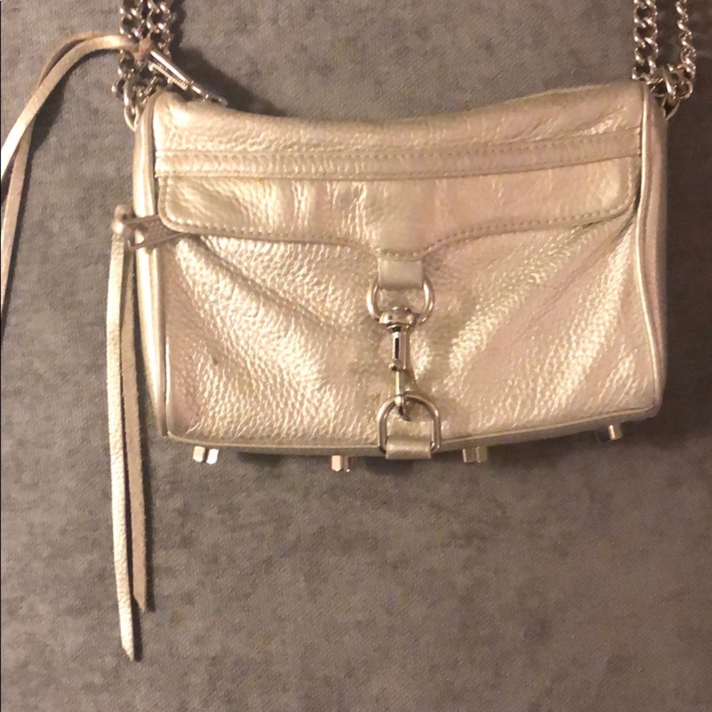 💠 Rebecca Minkoff Metallic Leather Purse 💠